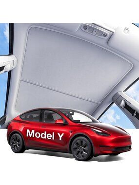Sunshade Roof for Tesla Model Y 2020-2025 | Heat Insulation, Nano Ice-Crystal